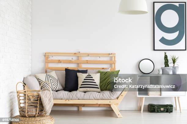 Small But Cozy Living Room Stock Photo - Download Image Now - Small, Living Room, Apartment