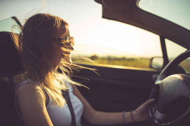istock Woman driving car 698766180