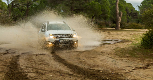 pulverizador dacia - dacia fotografías e imágenes de stock