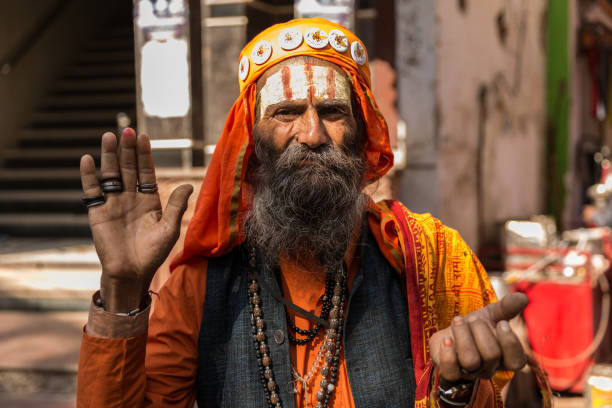 istock Sadhu in Pushkar, India 698842024
