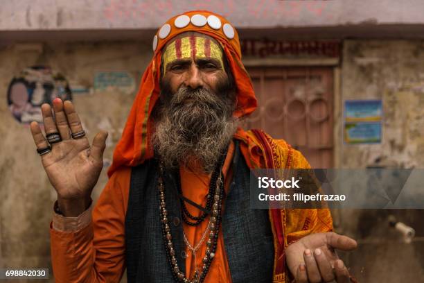 Sadhu In Pushkar India Stock Photo - Download Image Now - Culture of India, India, Indian Ethnicity