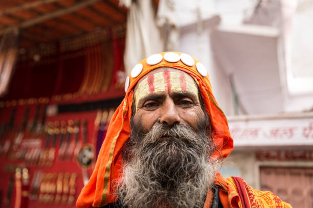 istock Sadhu in Pushkar, India 698842134