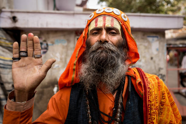 istock Sadhu in Pushkar, India 698842136