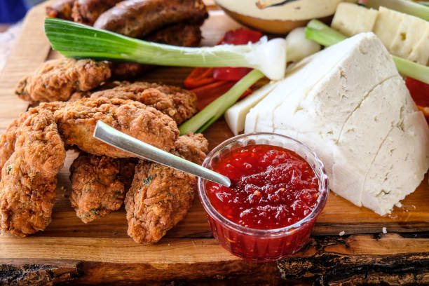 istock Homemade Romanian Food platter 698903740