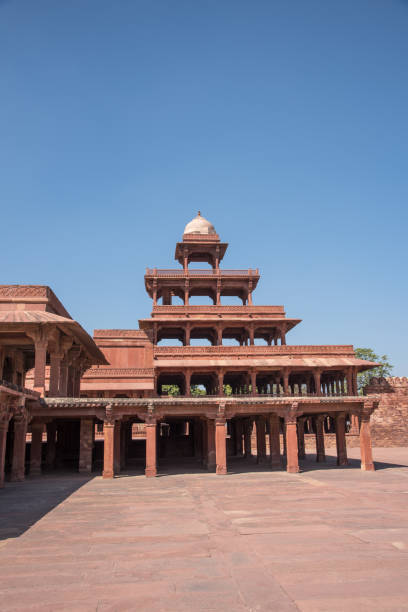 istock Pachisi Courtyard, Fatehpur Sikri, India 698910530
