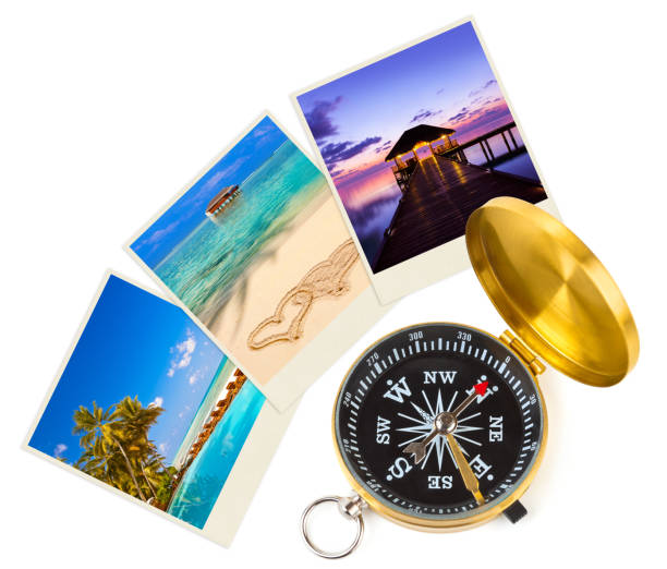 istock Maldives beach images and compass (my photos) 698930826