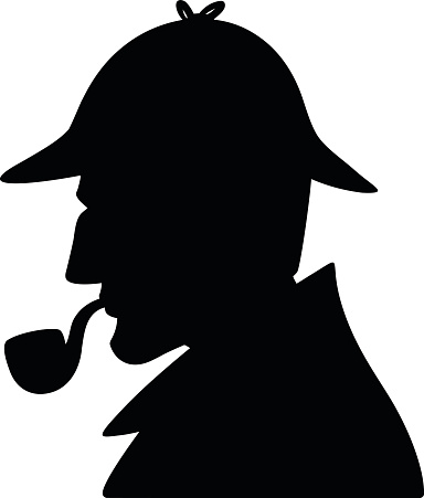 A vector illustration of a Detective Hat.