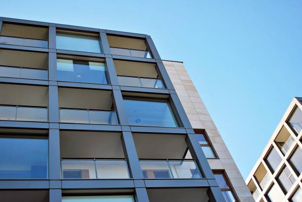 istock Modern, Luxury Apartment Building 698974550