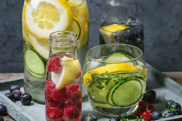 istock Citrus cucumber sassy water 699010692
