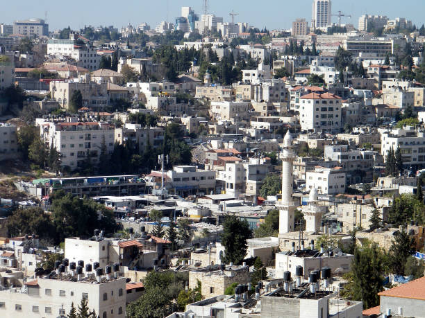 istock Jerusalem Houses and Minaret on the hillside 2010 699070864