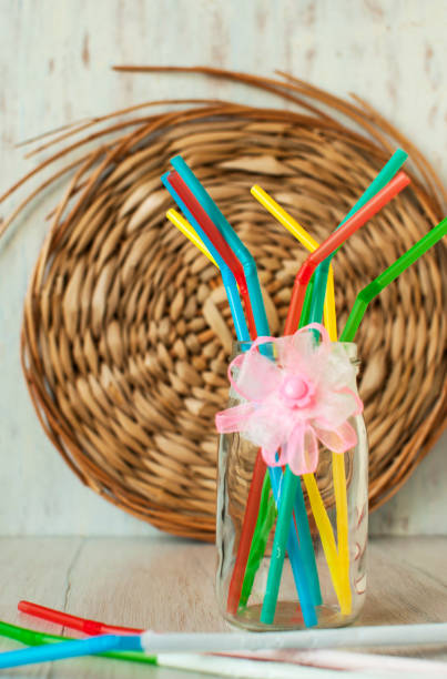 istock Tubules for cocktails. 699078748
