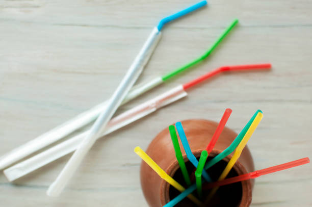 istock Tubules for cocktails. 699083260