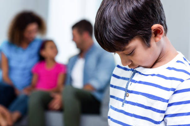 istock Close-up of upset boy 699116426