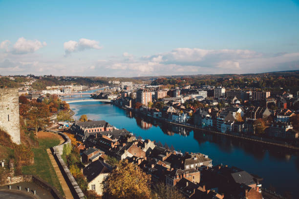 istock High Angle View Of River Against Sky In City 699154049