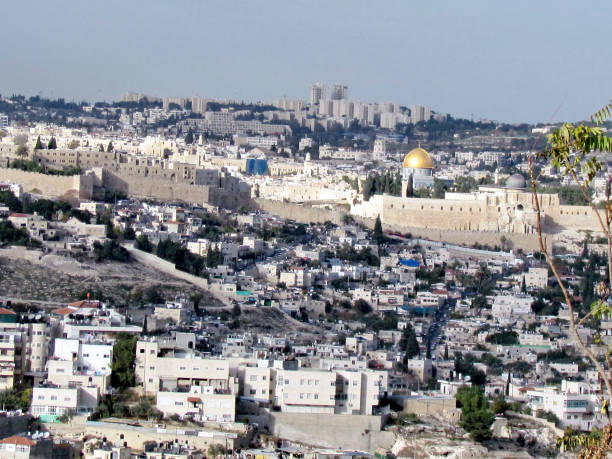 istock Jerusalem Old City between new residential buildings 2012 699167760