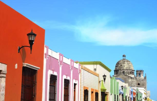 istock Campeche City in Mexico colonial architecture 699185600