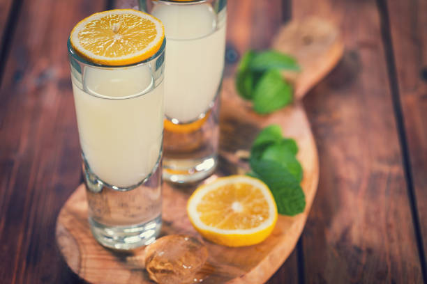 istock Italian Limoncello,Traditional Liqueur With Lemons 699187504