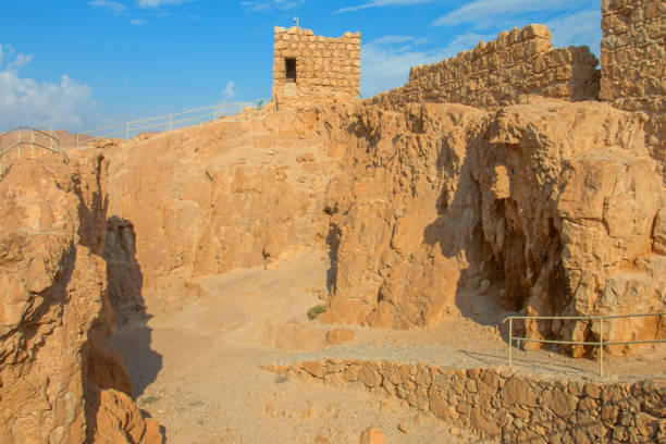 istock Ruins of Masada fortress, Israel 699204566