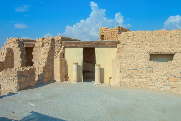 istock Ruins of Masada fortress, Israel 699204812