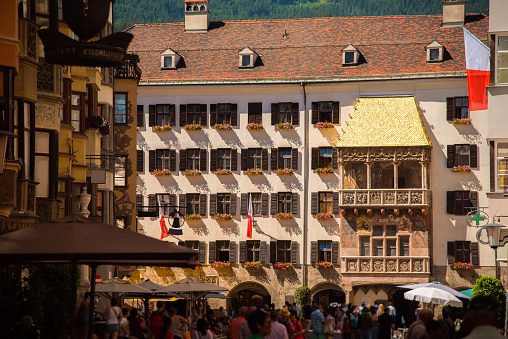 Golden Roof in city square of Innsbruck