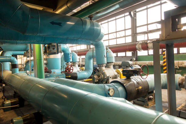 istock several water pumps with electric motors 699277638
