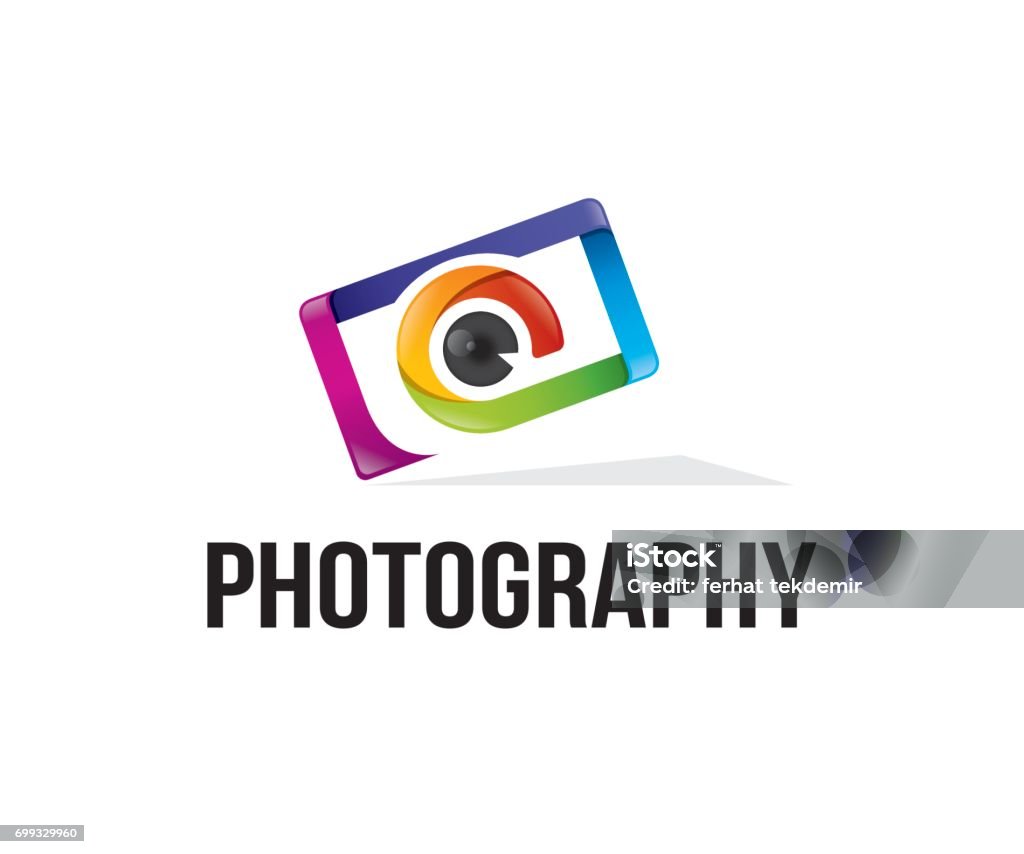 photo vector icon photo, lens, photography, art Logo stock vector