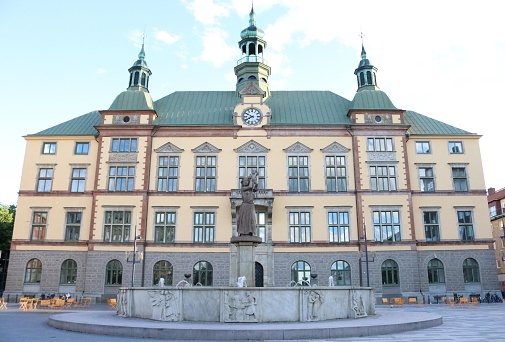 City Hall in downtown Augsburg, Germany