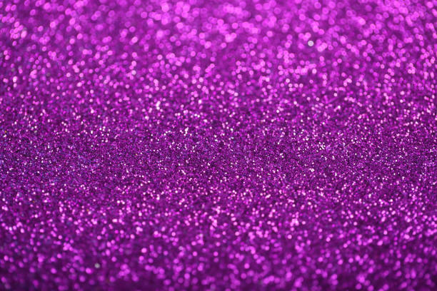 istock Abstract Purple Defocused Lights Background 699511450