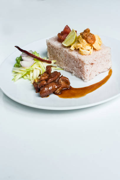 istock Fried rice Mixed with Shrimp paste (Kao Cluk Ka Pi), Thai style food 699517560