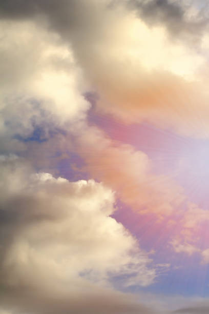 istock Warm sky Before it's cold in the night of winter 699565612