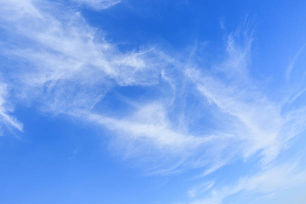 istock Blue sky and white clouds natural landscape 699581922