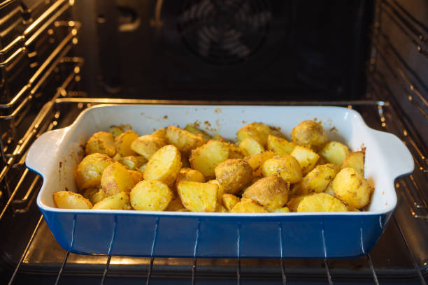 Oven on background