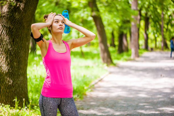 istock Girl drink water 699725114