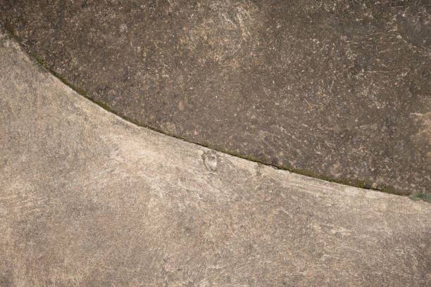 Merging of concrete background for branding