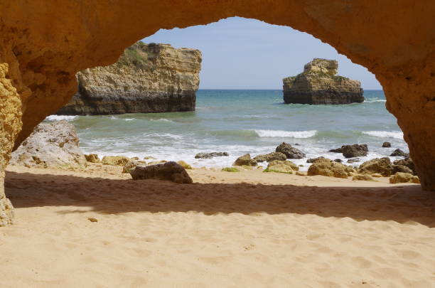 istock Swallow Beach Nest. Albufeira, Algarve 699822882