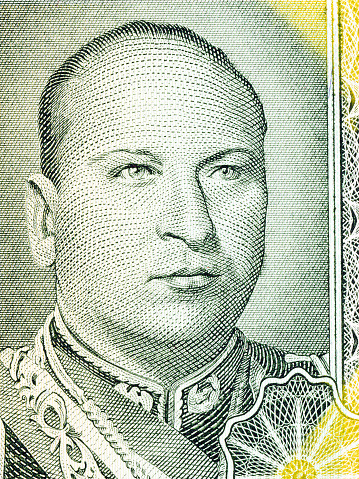 Gualberto Villarroel portrait from Bolivian money