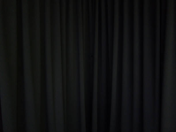 black curtain background scene - maquiagem ceremonial imagens e fotografias de stock