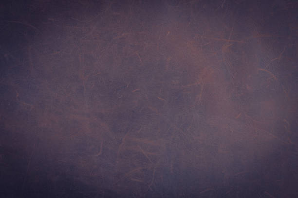 istock Dark brown Nubuck leather background and texture 699868722