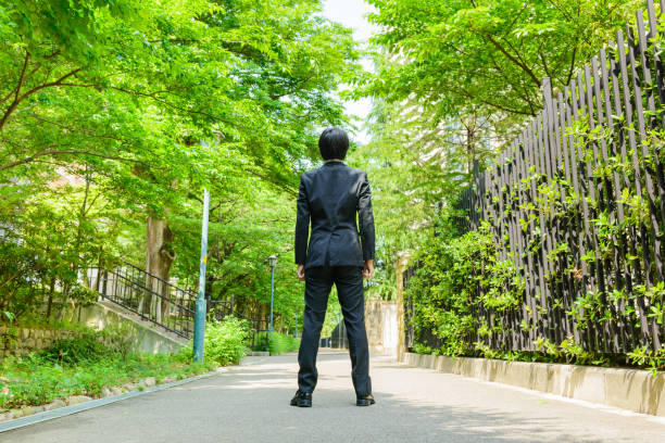 istock businessman and fresh green 699884556