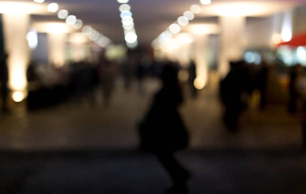 istock Bokeh at night in the city as a background 699932236