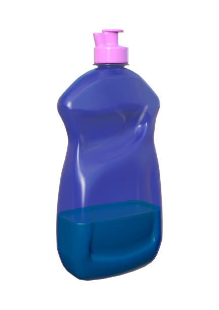 istock 3D Rendering Bottle of Soap Liquid on White 699937970
