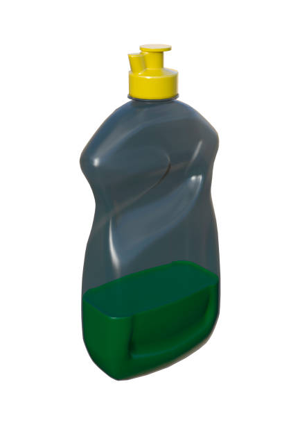istock 3D Rendering Bottle of Soap Liquid on White 699938000