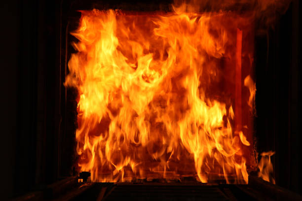 istock Hot steel on conveyor 699960952