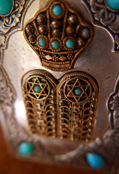 istock Golden Gilded Jewish Prayer Book 699972282