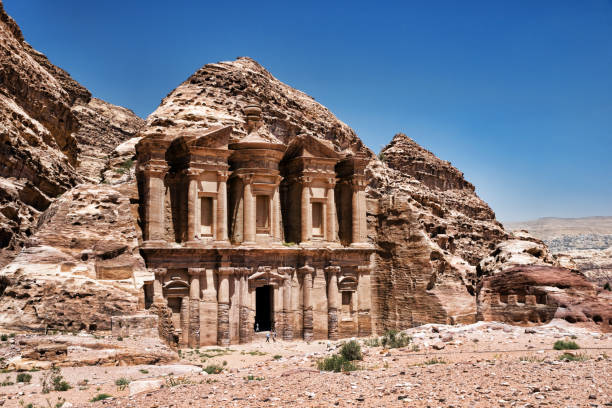 istock Ancient temple in Petra, Jordan 699998660