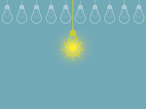 istock New Idea Light Bulb on Blackboard - Business Chalkboard Background 700084662
