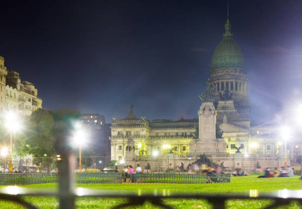 istock Palace of National Congress in evening 700084842