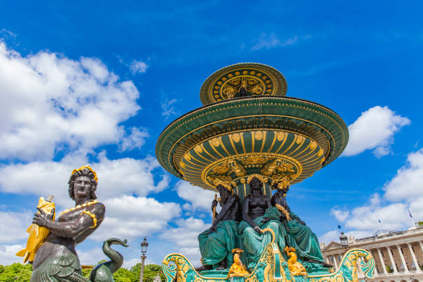 istock Fountain of the Rivers in Paris 700089108