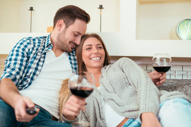 istock Couple at home 700092800