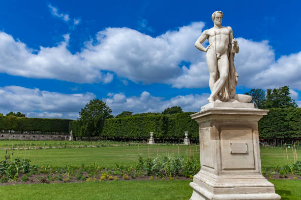 istock Sculpture Cincinnatus in Tuileries Garden in Paris 700099994